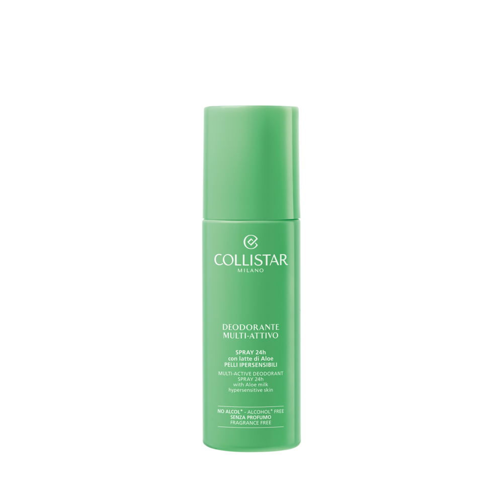 DÉODORANT MULTI-ACTIF
SPRAY 100 ml - PEAUX HYPERSENSIBLES - 24h