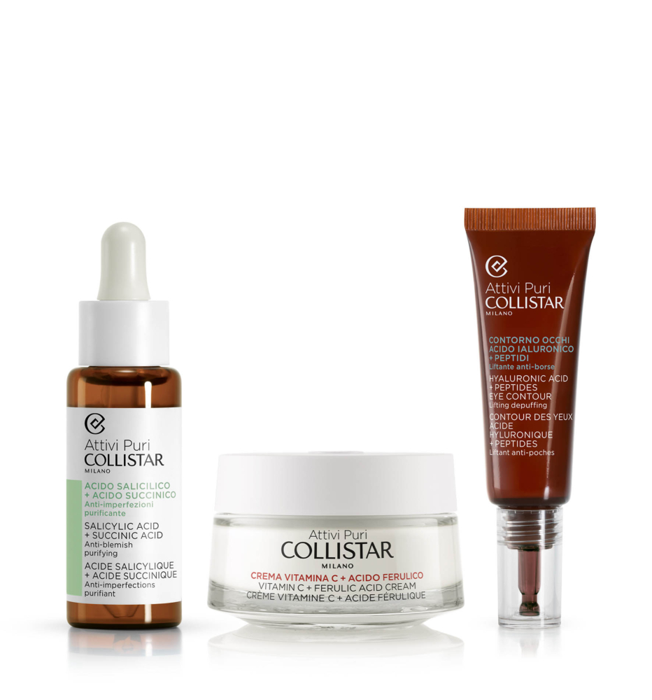 RUTINA PARA ROSTRO Y OJOS ANTIMPERFECCIONES ILUMINADORA