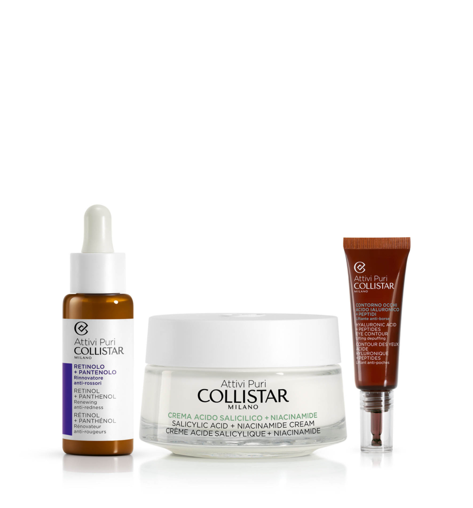 RUTINA PARA ROSTRO Y OJOS RENOVADORA ANTIMPERFECCIONES