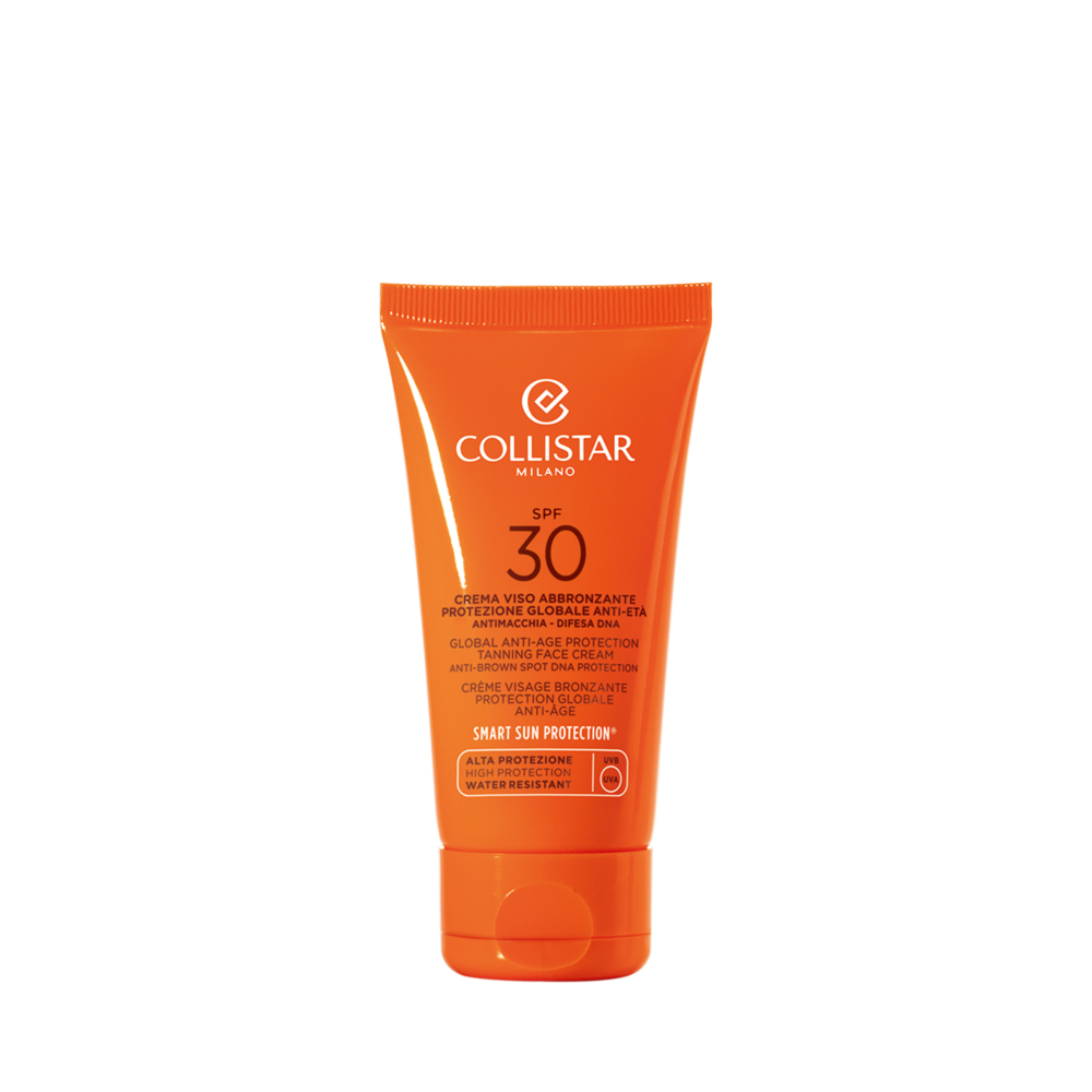 GLOBAL ANTI-AGE PROTECTION TANNING FACE CREAM SPF 30