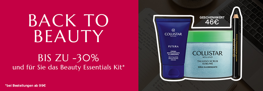 BACK TO BEAUTY - Sconti fino al 35%